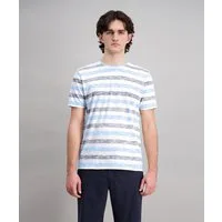 Pioneer Authentic Jeans T-Shirt RH T-Shirt Ringel slub yarn mit Streifen Muster