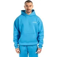 Smilodox Hoodie Tamio, Regular Fit Kapuzenpullover mit Prints auf Brust & Rücken Flauschiger Stoff Pulli Kängurutasche & Bündchen Sport Freizeit