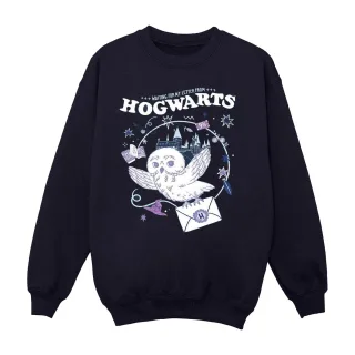 Harry Potter - "Letter From Hogwarts" Sweatshirt für Mädchen (Marineblau)