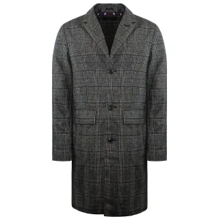 Ben Sherman Kariertes Herrenbraunes Jacket