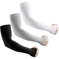 Bwecuy Armlinge 3er Pack UV Schutz Ärmel Atmungsaktiv mit kühlendem Effekt für Outdoor