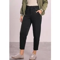STREET ONE Stoffhose mit Schnallen
