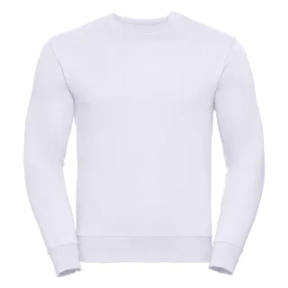 Russell Herren Authentic Sweatshirt (Schlanker Schnitt) (Weiß)