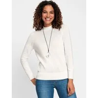 Witt Strickpullover Stehkragenpullover .