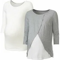 esmara Umstandsshirt Esmara Umstandsshirt 2er Pack (2-tlg)