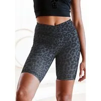 LASCANA ACTIVE Radlerhose mit Leo-Print