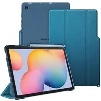 Fintie Tablet-Hülle für Samsung Galaxy Tab S6 Lite 10,4 Zoll 2024/2022/2020 Tablet, Slim Hülle mit Transparenter Rückseite und Auto Schlaf/Wach Funktion
