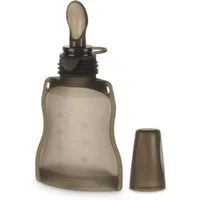 Haakaa Trinkflasche Quetschie mit Löffelaufsatz, wiederverwendbar, selbstbefüllen, Frei von BPA, PVC und Phthalaten