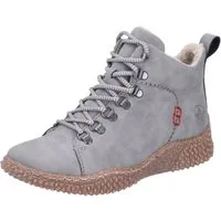 Rieker Winterboots Schnürboots, Stiefelette, Profilsohle, mit Anziehlasche