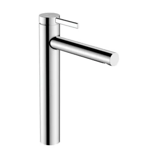 hansgrohe Zesis S 230 Waschtischarmatur 74731000 CoolStart, EcoSmart+, für Aufsatzwaschtische, Ausladung 178mm, ohne Ablaufgarnitur, chrom