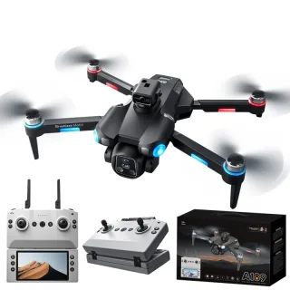 YCRC A189 GPS 5G WiFi FPV with Detachable Folded 4.5inch LCD Screen Controller Dual Camera Servo Gimbal 360° Obstacle Av