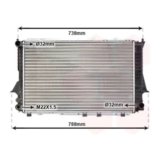 Van Wezel Motork?hler Audi 100 A6