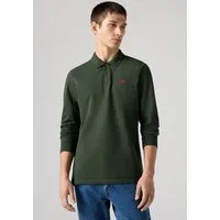 Levi's® Langarm-Poloshirt mit Logo Stickerei