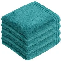 Vossen Handtücher 4er Pack Handtuch 50 x 100 cm Calypso feeling, Frottier (Spar-Set, 4-St)