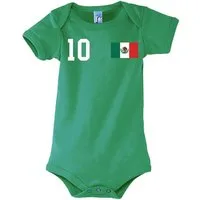 Youth Designz Kurzarmbody Mexiko Kinder Baby Body Strampler mit trendigem Motiv