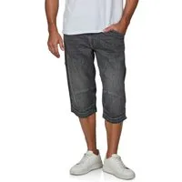 MUSTANG Jeansshorts Herren 3/4 Shorts Freemont Straight Fit Bermudashorts mit Stretch