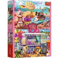 Trefl Puzzle Trefl, Sommer Zeit, 2x500 Teile Puzzle, 500 Puzzleteile