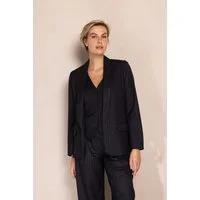 Zhrill Jackenblazer ZHHELEN lässiger Stil, Regular Fit, unifarben, mit Pattentaschen