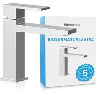 Bächlein Badarmatur Elegante Badarmatur Imatra (17,2cm, Chrom) hochwertiger Wasserhahn im minimalistischen Design