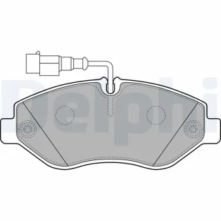 Delphi Bremsbel?ge vorne Nissan Cabstar Nt400