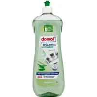 Domol Balsam Aloe Vera Geschirrspülmittel (1 Liter, starke Fettlösekraft, pH-neutral)
