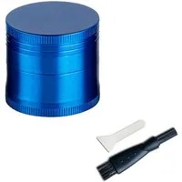 Coumo Kräutermühle Grinder Crusher, ⌀ 4 cm, Kräutermühle,Gewürzmühle, 4-teilig, Metall