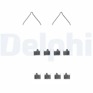 Delphi Zubeh?r f?r Bremsbel?ge hinten Mazda 323 6 626 Premacy Rx-7 Nissan Primera