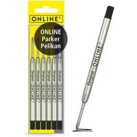 Online Pen Kugelschreiber Kugelschreiberminen, G2-Format, für Standard-Kugelschreiber, hergestellt in der Schweiz