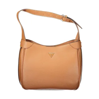 Braune Polyethylen-Handtasche