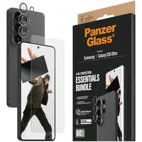 CARE by PanzerGlass Displayschutzglas 2-in-1 Protection Essentials Bundle für Samsung Galaxy S26 Ultra, Displayschutzfolie, Schutzfolie, Kameraschutz, kratz- & stoßfest