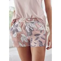LASCANA Schlafshorts mit floralem Druck