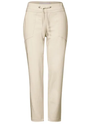 Street One - Hose im Loose Fit beige - Gr. - 42/28