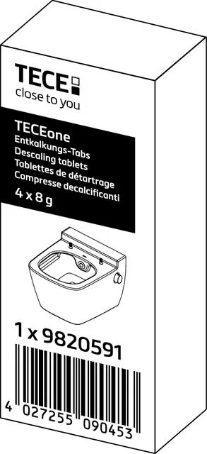 Tece -Entkalkungstabs (4 Stück) , 9820591 9820591