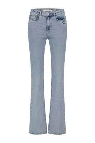 Fabienne Chapot - Flare Jeans - Eva blau - Gr. - 29/32