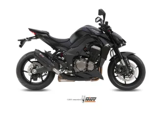 Sport Auspuff MIVV Suono Steel Black Kawasaki Z 1000 Bj. 2014-2018 EURO-3/EURO-4 Typ: ZRT00F / ZRT00H +ABE