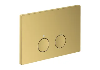 Hansgrohe Drückerplatte Axor FlushPlate für Hansgrohe iFrame Polished Gold Optic,42531990 42531990