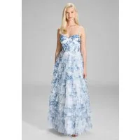 Hey Kyla Abendkleid - Abendkleid mit Rüschenrock und Allover Print