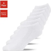 SNOCKS Sneakersocken Kurze Sneaker Socken für Herren & Damen (6-Paar) aus atmungsaktiver Naturfaser