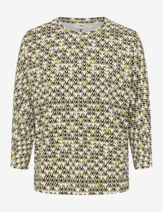 BRAX - Shirt - Style Charlene grün - Gr. - 40