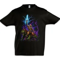Urban Backwoods Print-Shirt Universe Battle Attack Cat Kinder T-Shirt Masters Retro Kult 80s (1-tlg) Skeletor Of The Teela