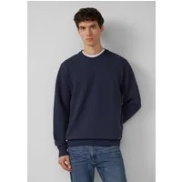s.Oliver Sweatshirt Sweatshirt Strukturiertes Sweatshirt mit Crew Neck