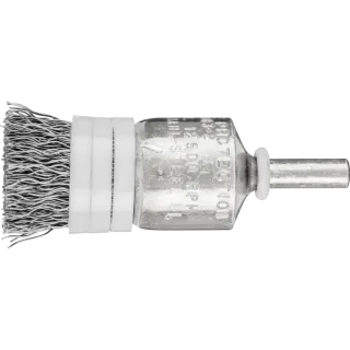 PFERD TOOLS Pinselbürste mit Stützring ungezopft PBUR Stahl-Draht - 43213002