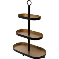 Trend Line Dekoetagere TrendLine Deko Eisen Etagère 50 x 18 x 35 cm