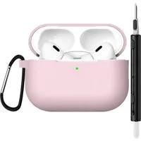 CoolGadget Kopfhörer-Schutzhülle für AirPods Pro 3 Silikon, Stoßfest Clip Karabiner kabelloses laden Case Schutz Cover