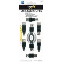 HEITECH USB-Adapter-Set, 7-tlg USB-Adapter
