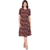 Phistan Midikleid Damenkleid aus Webstoff