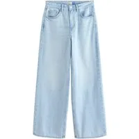Next Weite Jeans Jeans mit weitem Hosenbein und Gürtel (1-tlg)