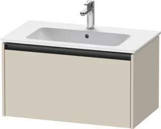 Duravit Ketho.2 Waschtischunterbau wandhängend Taupe Supermatt 810x480x440 mm - K25063083830000 K25063083830000