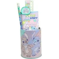 Giovas Organizer 6 tlg. Lilo & Stitch Stiftebox Stifteköcher Schreibtisch Stiftehalter, Organizer