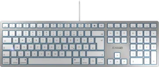Cherry KC 6000 SLIM FOR MAC | jk-1610us-1 | Tastatur - USB